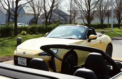 オープンカーへの施工事例