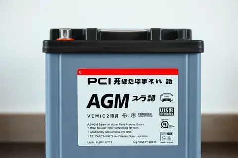 新品のAGMバッテリー