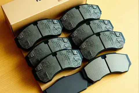 新品のブレーキパッド